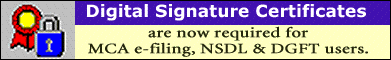 Digital Signature Certificates