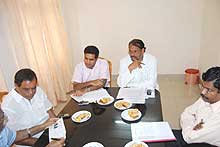 Rajiv Udyogasri review meeting