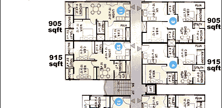 TUSHAR - Typical Floor Plan