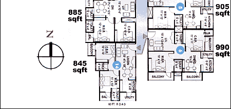 TUSHAR - Typical Floor Plan