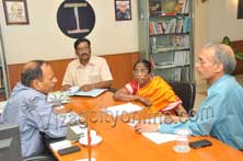 National Commision for ST Member Visits RINL