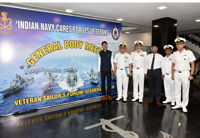 General Body Meeting of Veteran Sailors Forum held at Visakhapatnam